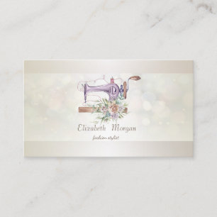 Carte De Visite Élégant Professionnel Moderne Bokeh Simple