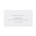 Élégant professionnel simple Monogramme minimalist