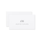 Élégant professionnel simple Monogramme minimalist