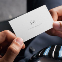 Élégant professionnel simple Monogramme minimalist