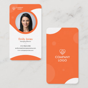 Carte De Visite Elégant Realtor moderne, Consultants avec Photo Pr