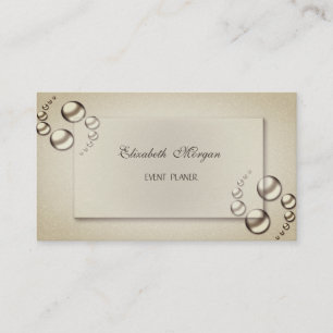 Carte De Visite Élégant Sophistiqué Chic Proffesional