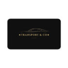 Elégant Transport Car Company Black Modern