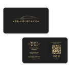 Elégant Transport Car Company Black Modern