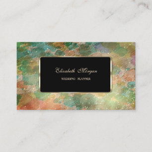 Carte De Visite Élégante Aquarelle Professionnelle, Armature