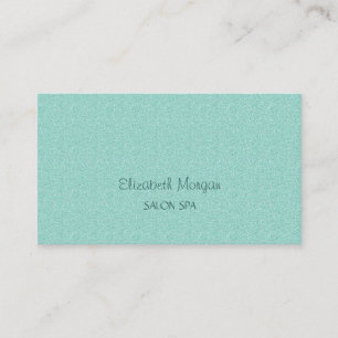 Carte De Visite Élégante Glitterie professionnelle de luxe