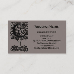 Carte De Visite Élégante lettre victorienne Vintage monogramme C, 