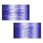Elégante Parties scintillant Royal Blue Sparkling 