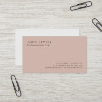 Élégantes couleurs minimaliste professionnel