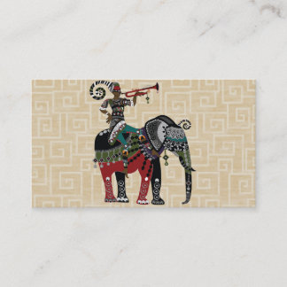 Carte De Visite Éléphant