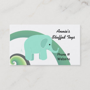 Carte De Visite Eléphant mignon