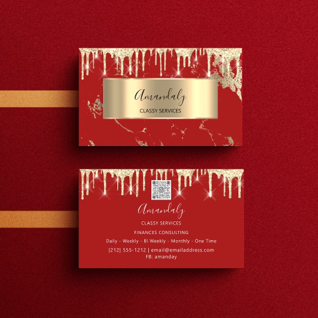 Carte De Visite Élever votre marque avec Professional Luxury Gold (Créateur téléchargé)