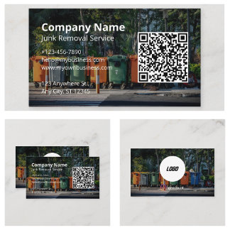Carte De Visite Élimination commerciale du coffre moderne