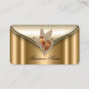 Carte De Visite Elite Elegant Bronze Brown or Jewel
