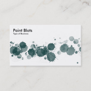 Carte De Visite Emballages de peinture - Vert Dk
