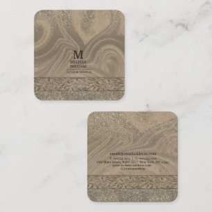 Carte de visite en bois moderne design