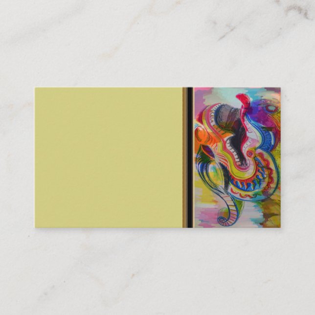 Carte de visite en chef Dragon (Devant)