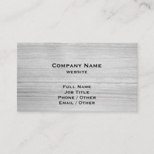 Carte de visite en granit gris clair