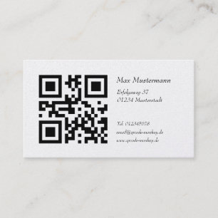 Carte de visite en or (personnalisée)