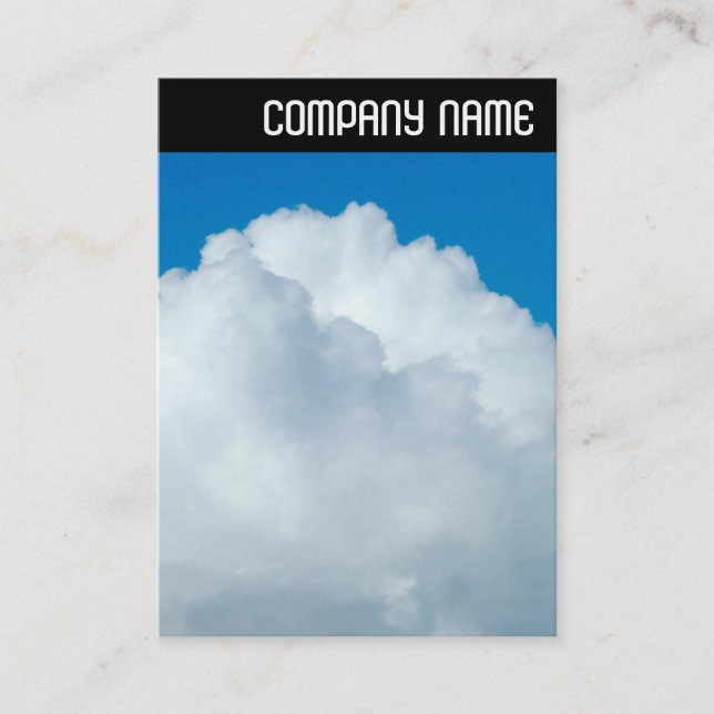 Carte De Visite En-tête V - Cumulonimbus (Devant)