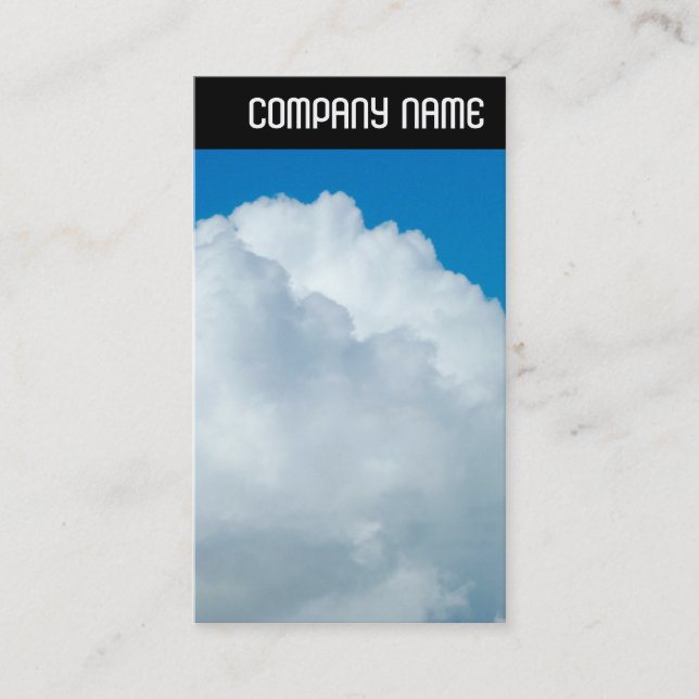 Carte De Visite En-tête V - Cumulonimbus (Devant)