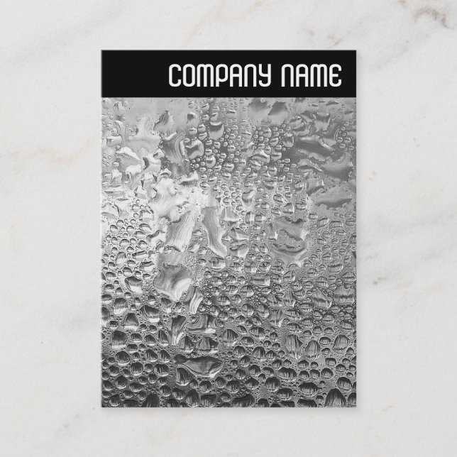 Carte De Visite En-tête V - Eau Cool (Devant)