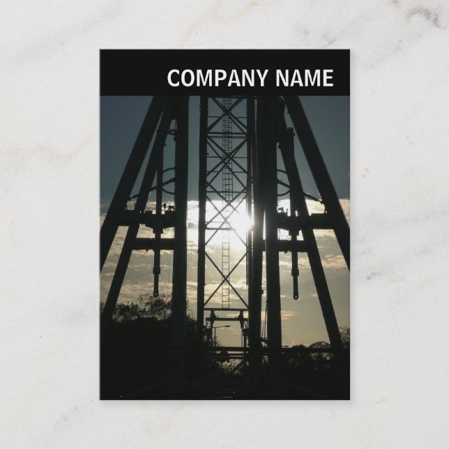 Carte De Visite En-tête V - Image - Construction de la grande roue (Devant)