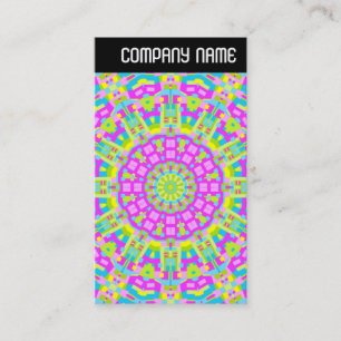Carte De Visite En-tête V - Kaleidoscope coloré