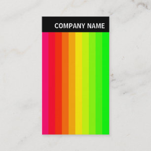 Carte De Visite En-tête V - Photo - Bars couleur 02