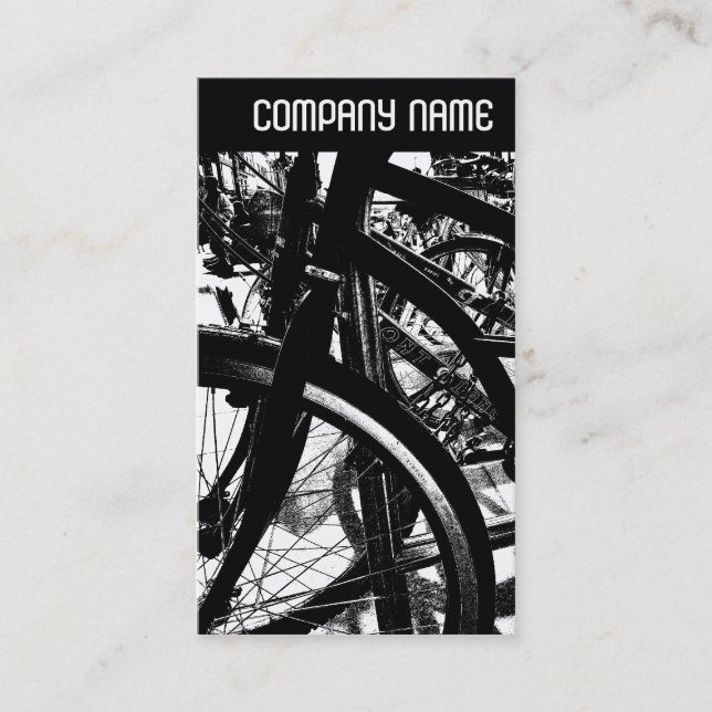 Carte De Visite En-tête V - Rack de vélos HC (Devant)