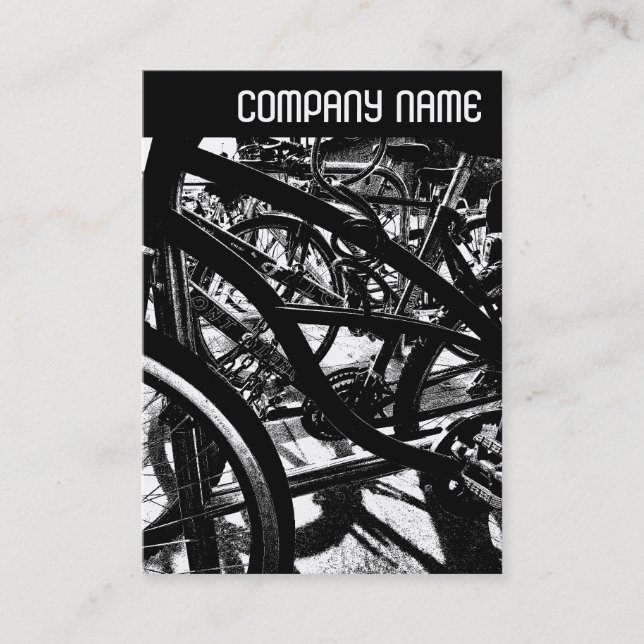 Carte De Visite En-tête V - Rack de vélos HC (Devant)