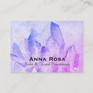 Carte De Visite *~* Energie Guérisseur Reiki Crystal Yoga Reiki M