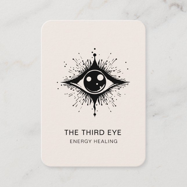 Carte De Visite Energie Heiler Reiki Spirituel (Devant)