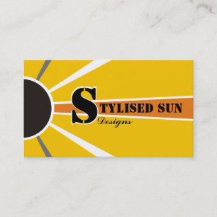 Carte De Visite Énergie solaire/solaire/sources d'énergie alternat