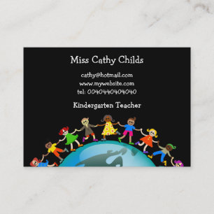 Carte De Visite Enfants américains,