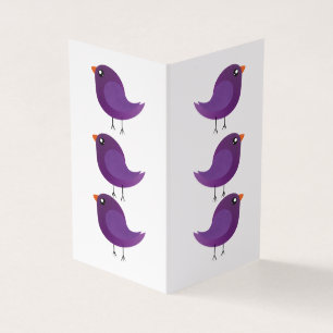 Carte De Visite Enfants mignonette birdy
