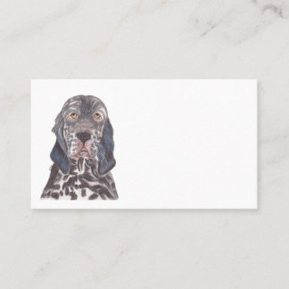 CARTE DE VISITE ENGLISH SETTER
