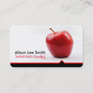 Carte De Visite Enseignant remplaçant