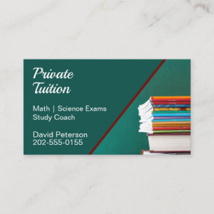 Carte De Visite Enseignant Tuteur privé