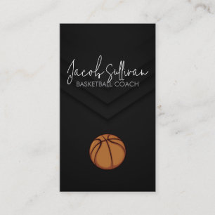 Carte De Visite Entraîneur de Basketball Scout Sportif