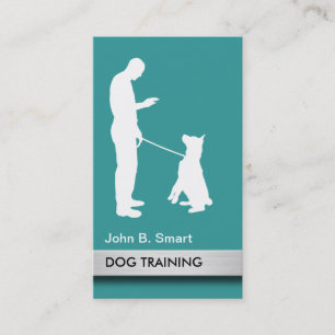 Carte De Visite Entraîneur de chien professionnel