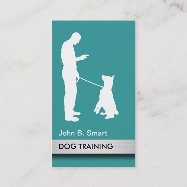 Carte De Visite Entraîneur de chien professionnel (Devant)