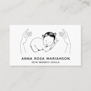 Carte De Visite *~* Entraîneur de naissance de la sage-femme Reiki