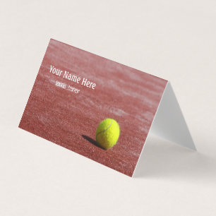 Carte De Visite Entraîneur de tennis