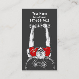 Carte De Visite Entraîneur personnel