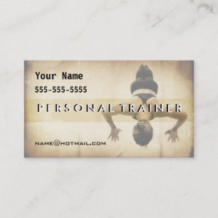 Carte De Visite Entraîneur personnel