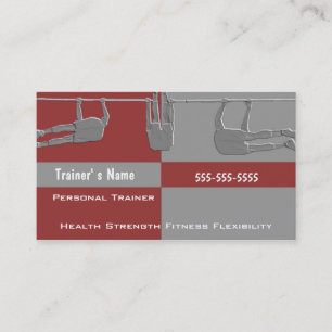 Carte De Visite Entraîneur personnel