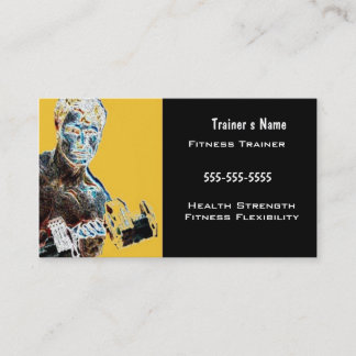 Carte De Visite Entraîneur personnel