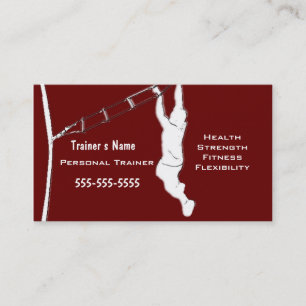 Carte De Visite Entraîneur personnel