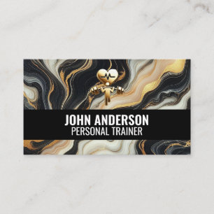 Carte De Visite Entraîneur personnel coach fitness salle de sport 